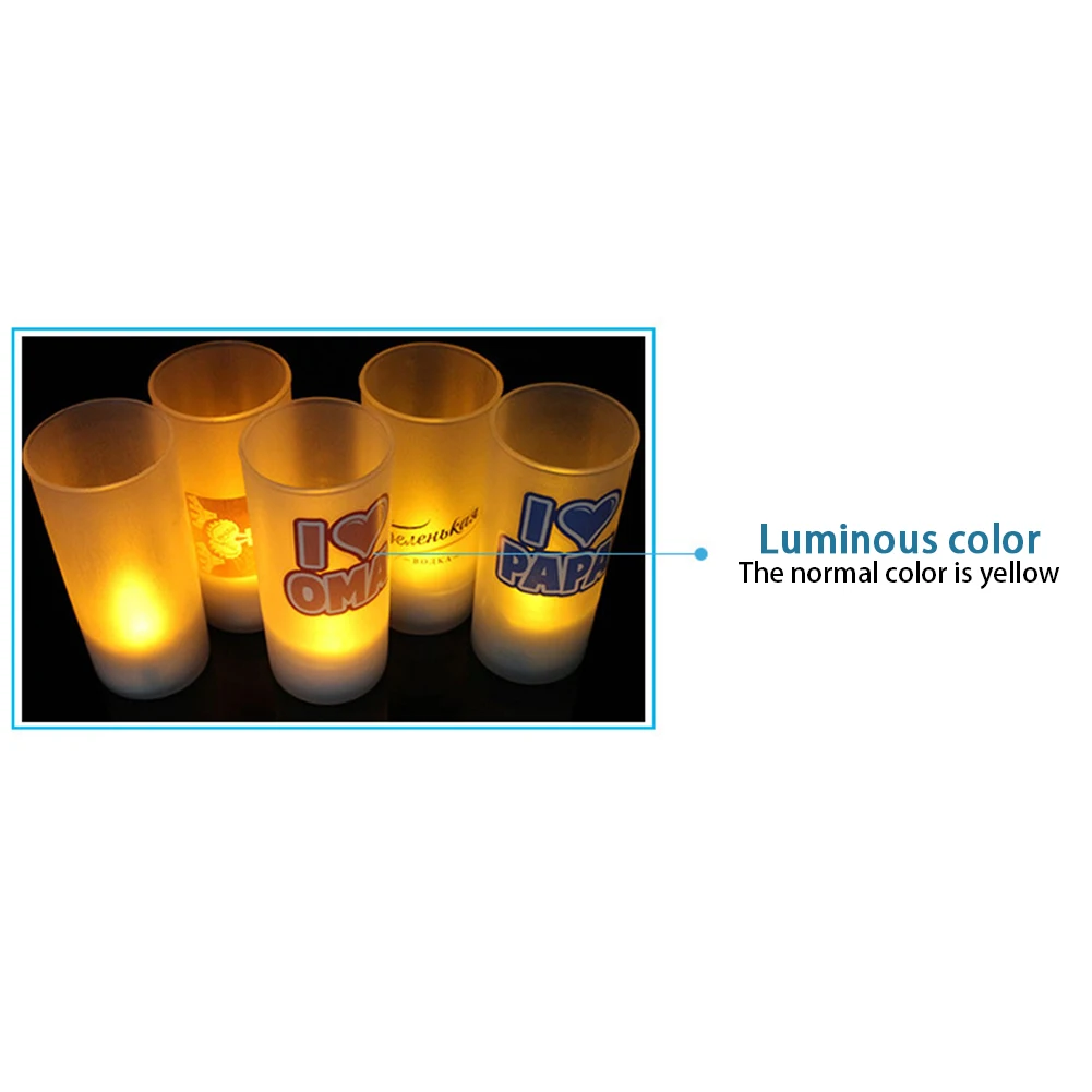 LED Smokeless Electronic Candles Luz, Simulação, Casamento, Romântico, Candle Lamp, Festa, Natal, Home Decor