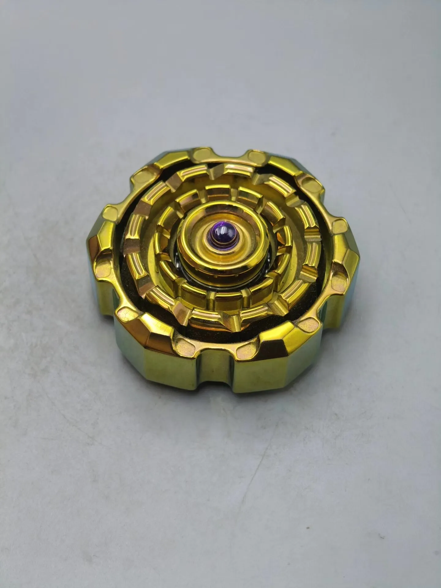 Used EDC Zirconium Gold Engine, Nine Hands Edc Fingertip Gyro
