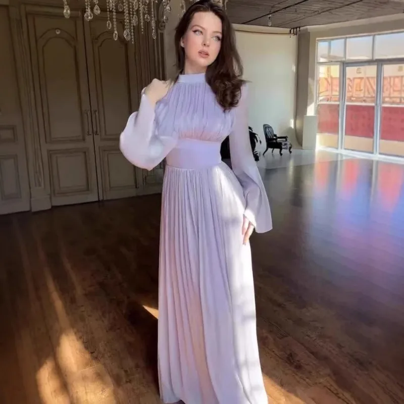 

Новое женское платье для весны и лета: элегантное, с длинными рукавами, приталенное, длинная юбка, облегающее платье для вечеринок