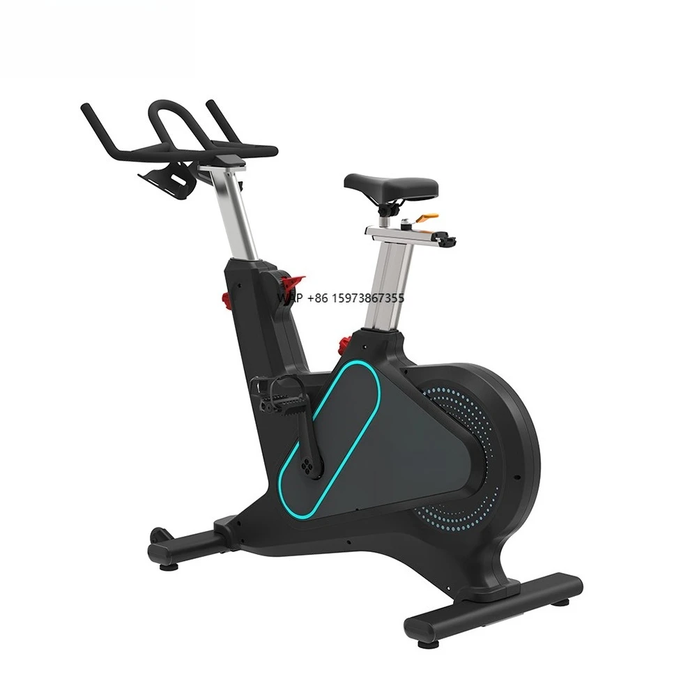 

High-end spinning bike up to 150 kg user weight luxury hotel gym and fitness center cardio machine weight loss workout