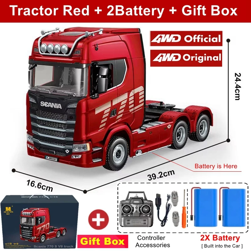 Red Tractor 2B Box