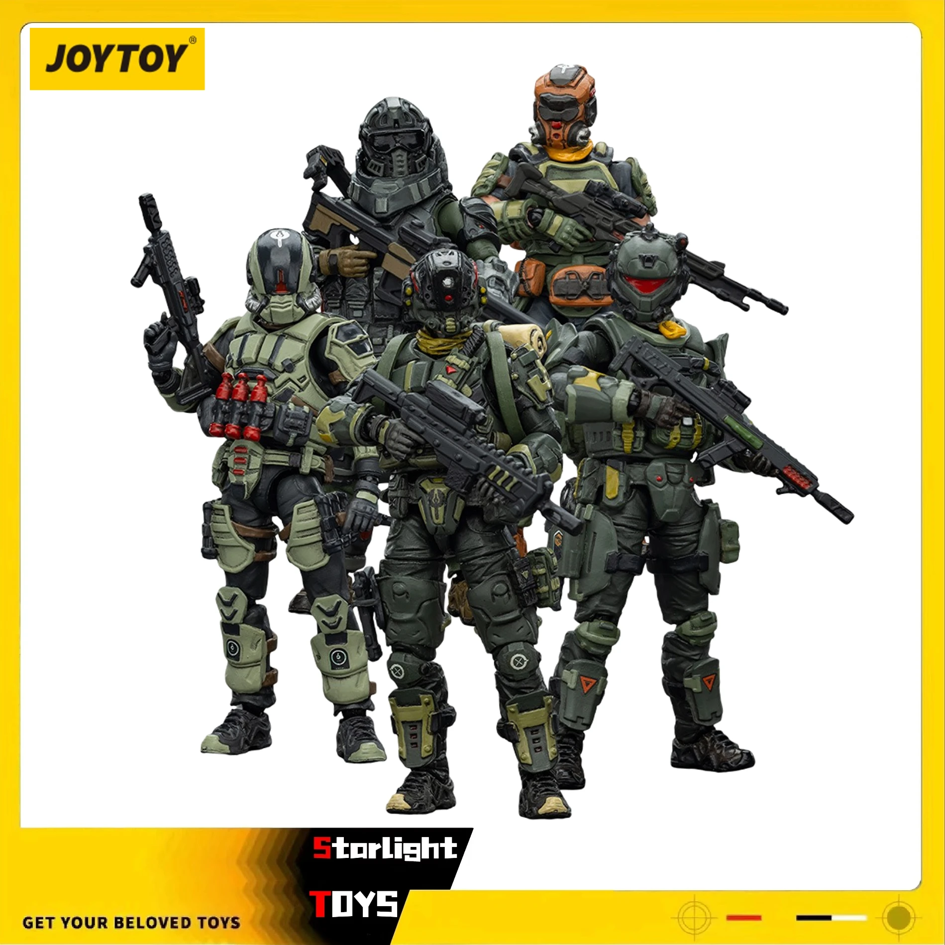 

【JOYTOY】1/25 Фигурка Dark Source Steel Ride Corps Assaulter Stephen Volok Karl Rhett Marco