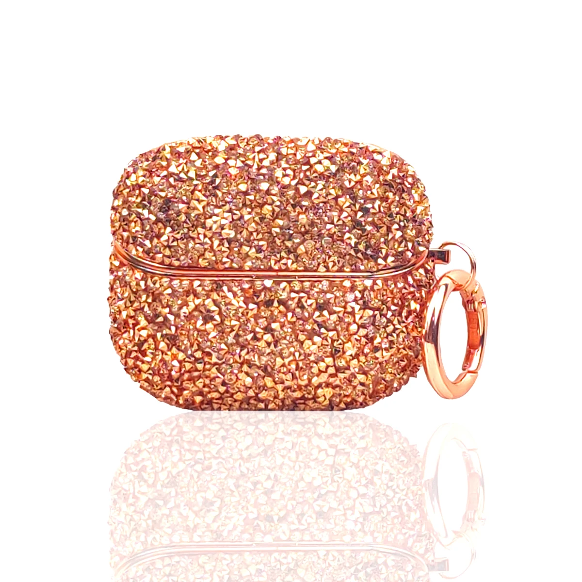 هوك الماس بلوتوث حقيبة سماعة الاذن ل Buds3/3Pro/براعم Core/2/2Pro/Pro/live/FE لامعة واقية ل حافظة سماعة الاذن النسائية