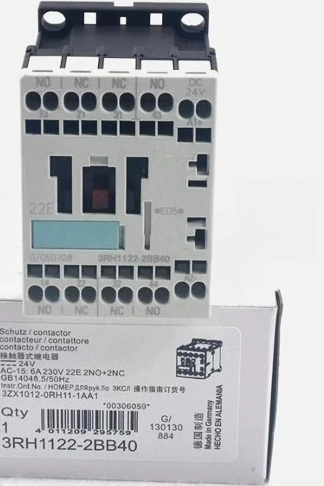 Brand New 3RH1122-2BB40 Hot-Selling Controller Relay Products Fast Delivery