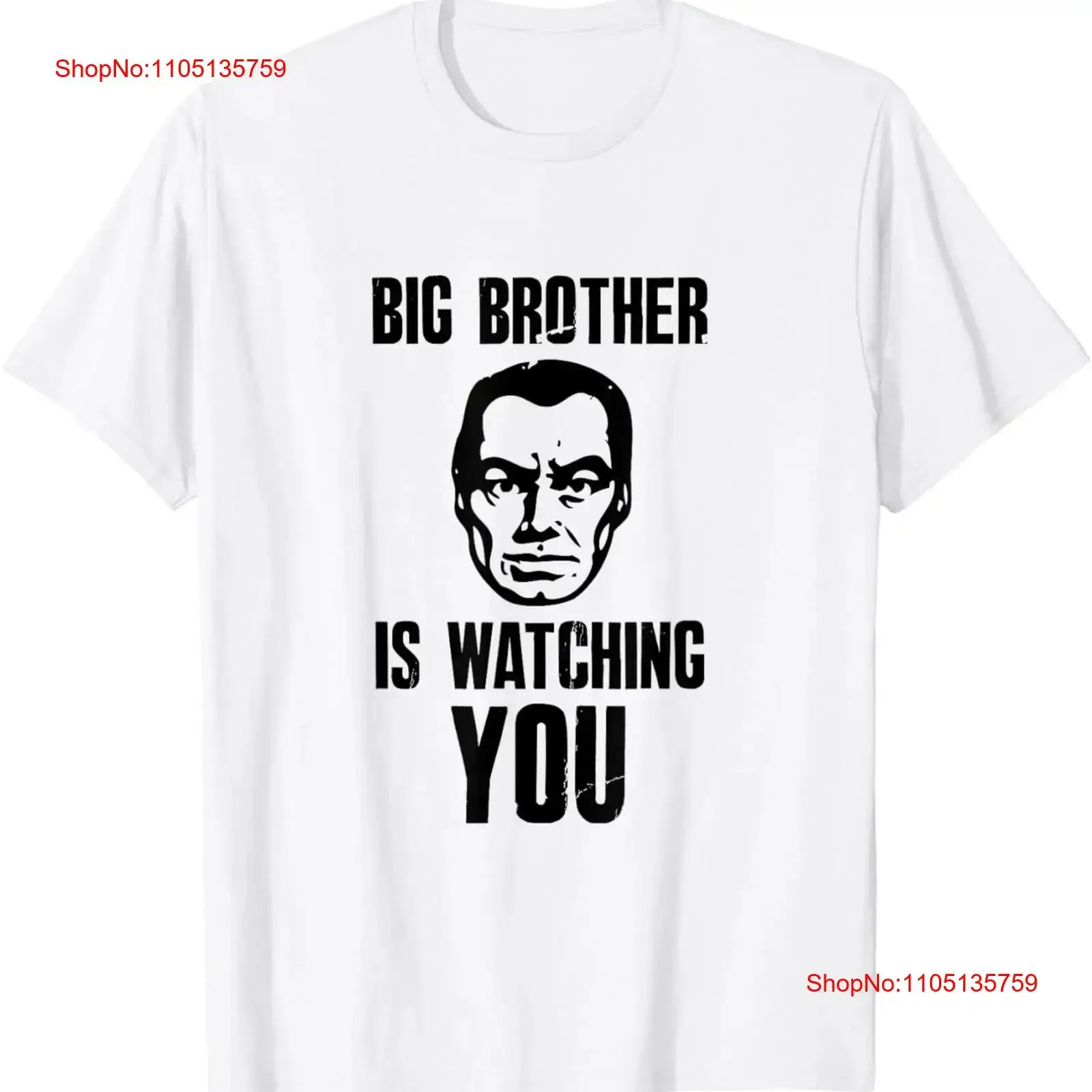 El hermano mayor te guardián camiseta vintage lavada cómoda ropa de calle ropa de diseñador moda ligeramente casual unisex