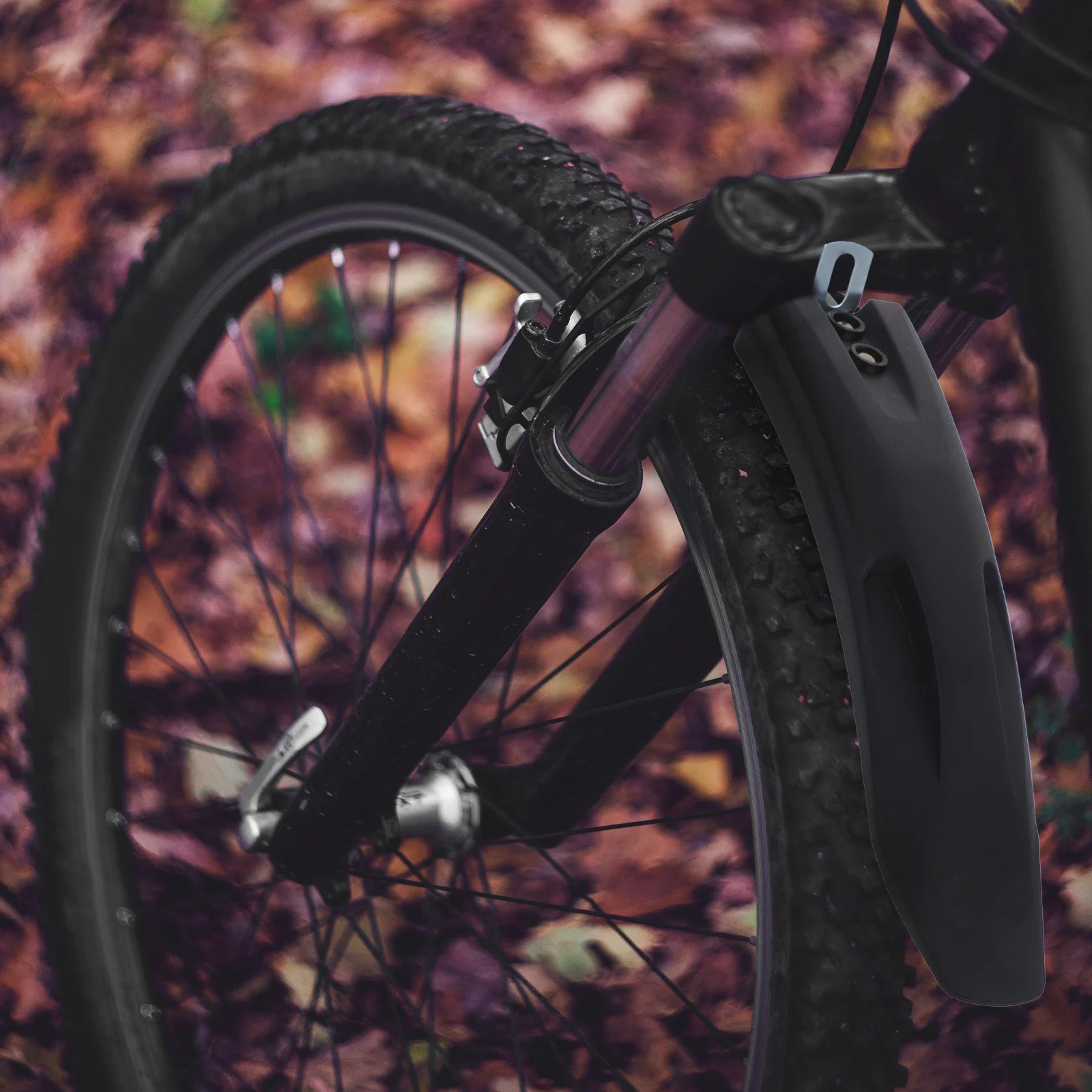 

2 шт., 14-18 дюймов, универсальный уличный велосипедный брызговик, практичный велосипедный аксессуар для дождливых грязевых условий, уникальная стильная защита