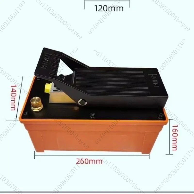 70Mpa 2.3L 0.75-0.95/L MIN Girder Correction Pneumatic Hydraulic Pump Foot Hydraulic Pump Manual Power Unit