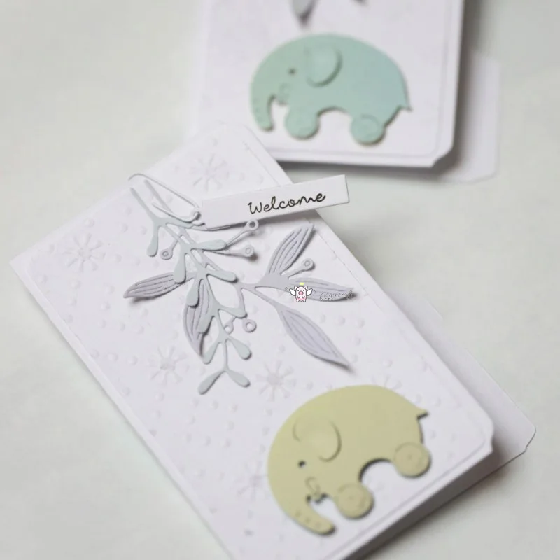 Piggy Craft metal cutting dies cut die mold Hippo elephant toy Scrapbook paper craft knife mould blade punch stencils dies