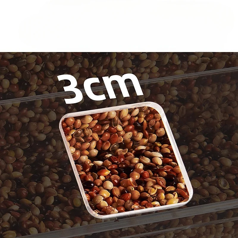 Food Box Anti Scattering and  Splashing Feed  Bird Feeder Xuanfeng Tiger Skin Drink Water Feeding Supplies