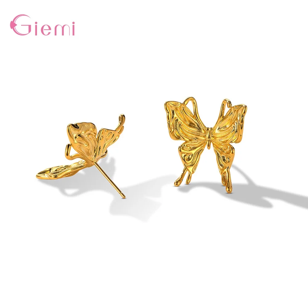 New Fasion Butterfly Piercing Ear Accessories For Women Birthday Party Gifts Jewelry