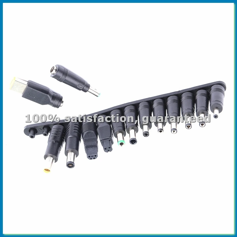 

56 шт./компл., универсальная вилка, 56 шт., мощность постоянного тока 5,5X2,1 мм, разъем постоянного тока, зарядное устройство для подключения адаптера питания для ноутбука-VVNB