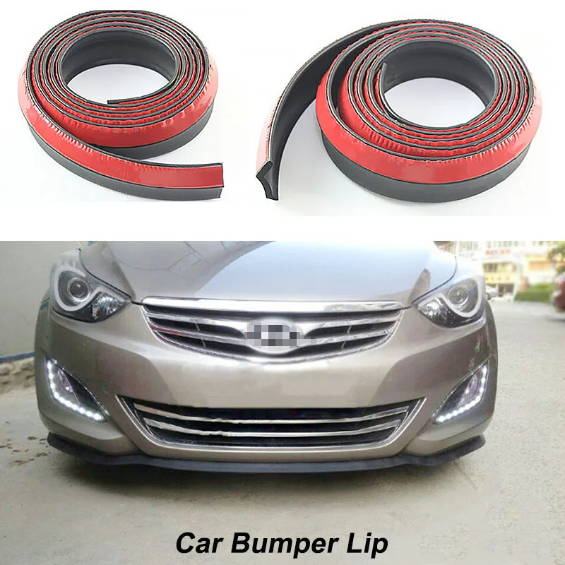 

Car Front Lip Deflector Bumper Lips Skirt For Hyundai Coupe S3 S III Tuscani Tiburon Genesis Coupe Veloster i10 i20 i30 Elantra