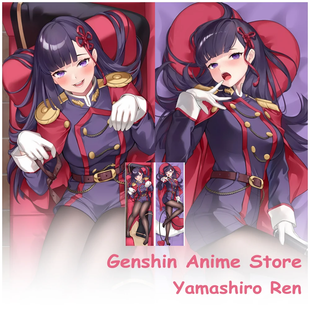 

Dakimakura Anime Yamashiro Ren Body Pillowcase Cosplay Props Anime Changli Double-Sided Printed Otaku Pillow Cushion Cover