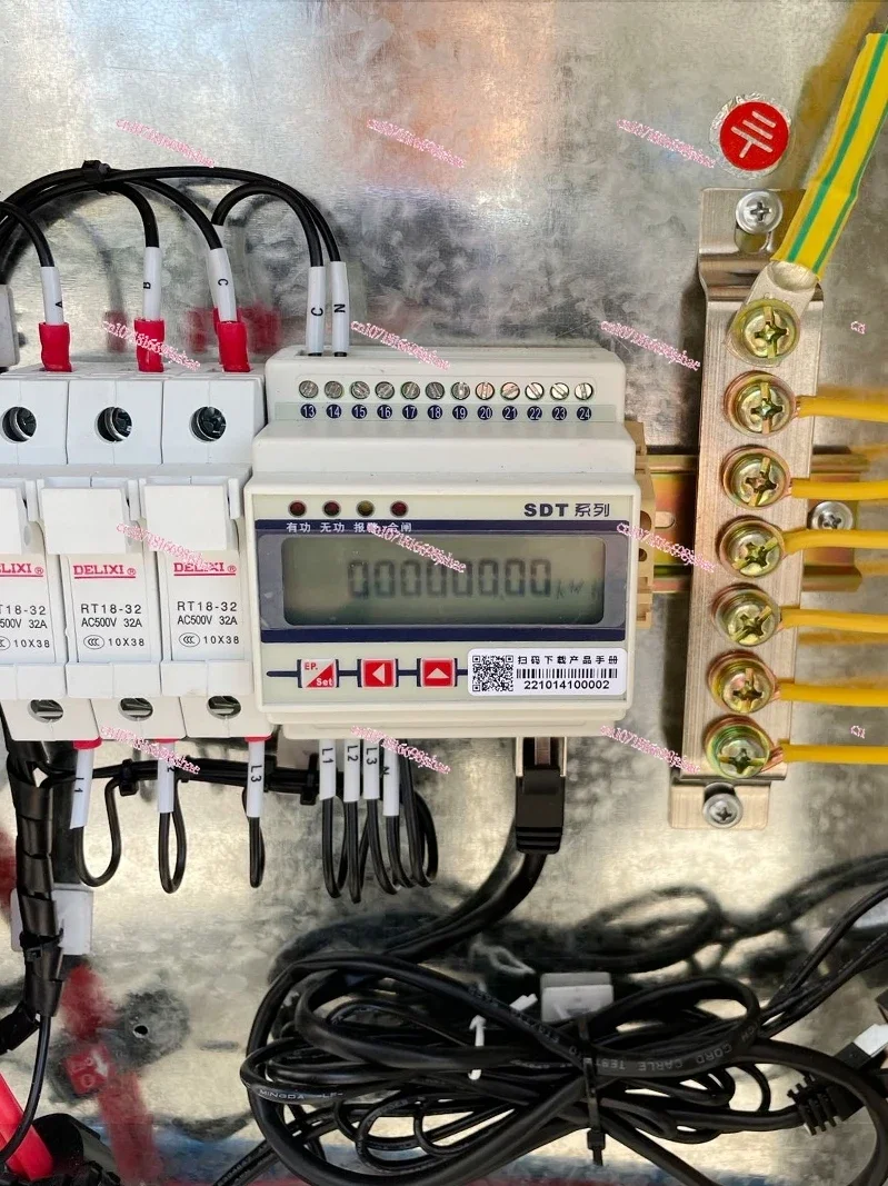 Wire-free Installation/three-phase Rail Multi-function Energy Meter/SDT640-SP/RS485/DL/T645/electricity Meter