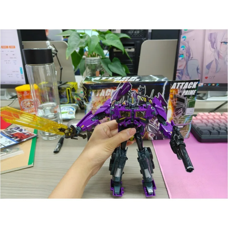 New Arrivals【IN STOCK】Transformation Toys APC-Toys Apache TFP Purple OP Purple Mirror Prime Original Design 24-hour Shipping view 5