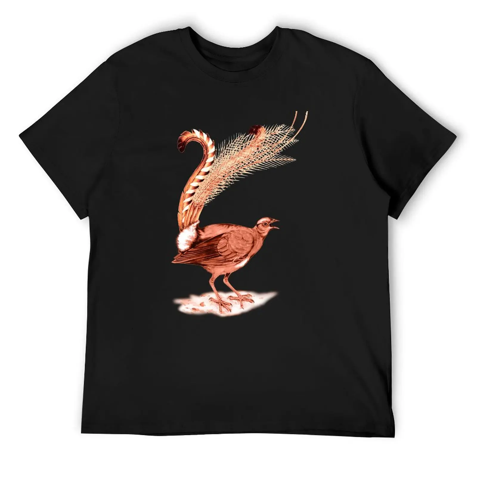 Футболка Lyrebird The Amazing Bird, лето 2024, бутик одежды на день Святого Валентина, футболка для мужчин