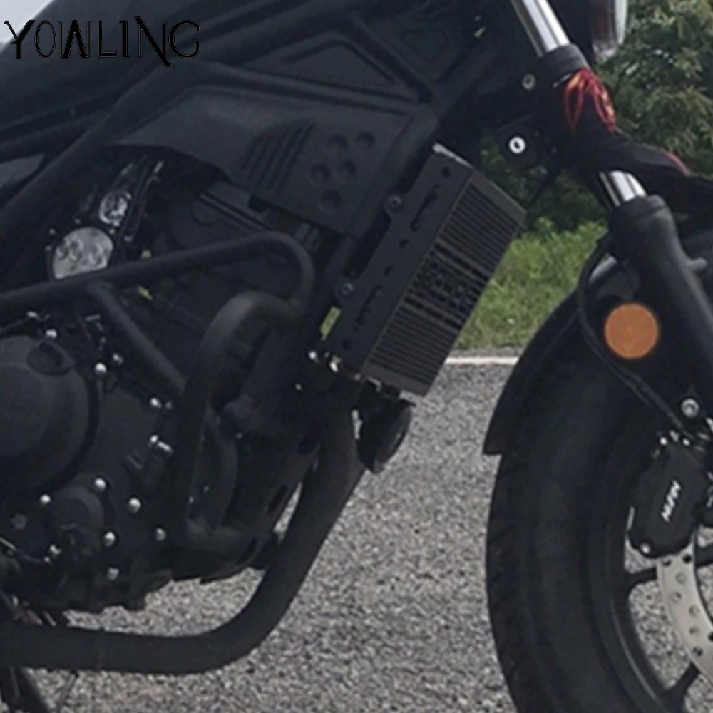 

FOR Honda REBEL CMX500 CMX300 CM500 CM300 2017 2018 2019 2020 2021 Radiator Grille Guard Cover Grill Protector Rebel Cmx 300 500