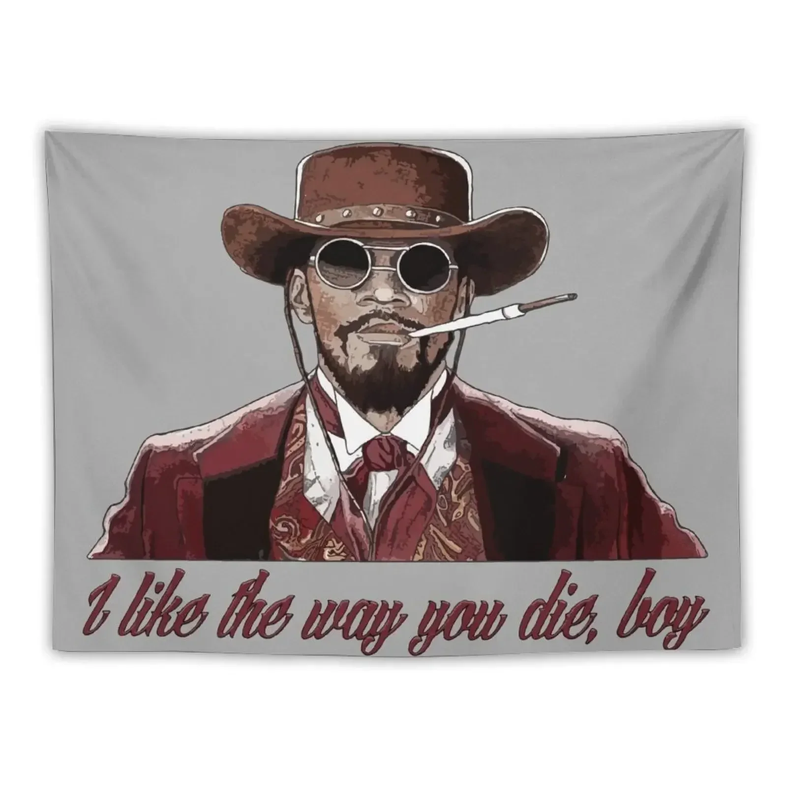 Django - I like the way you die Tapestry House Decoration Home Decor Accessories Tapestry