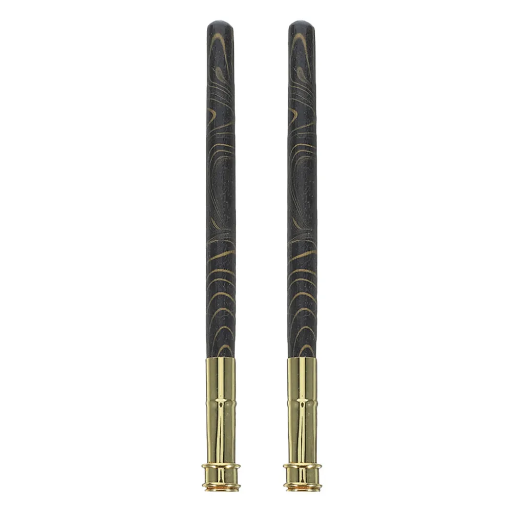 

2Pcs Pencil Lengthener Extender for Artists Writers Colored Pencils Sketch Pen Extender Reusable Metal Extension Holder School