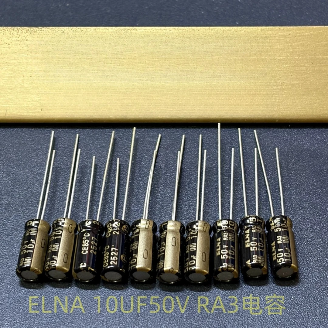 100pcs-premium-10uf-50v-ra3-audio-capacitor-for-5×11mm