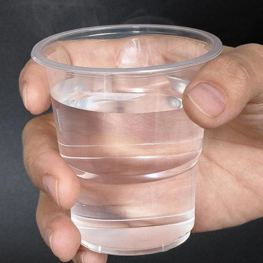 

50Pcs 180ml Disposable Plastic Cups Food-grade PP Transparent Clear Plastic Cups Heat-resistant Party Plastic Cups