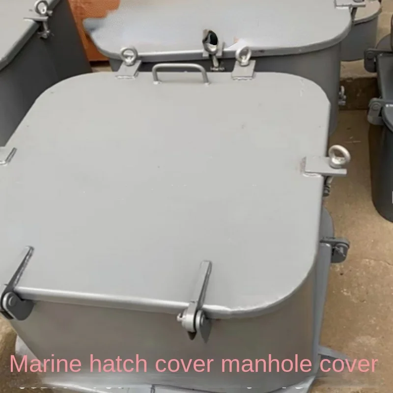 Ship Hatch Cover Manhole Cover Vessel Parts Door Seal Cover 450*600