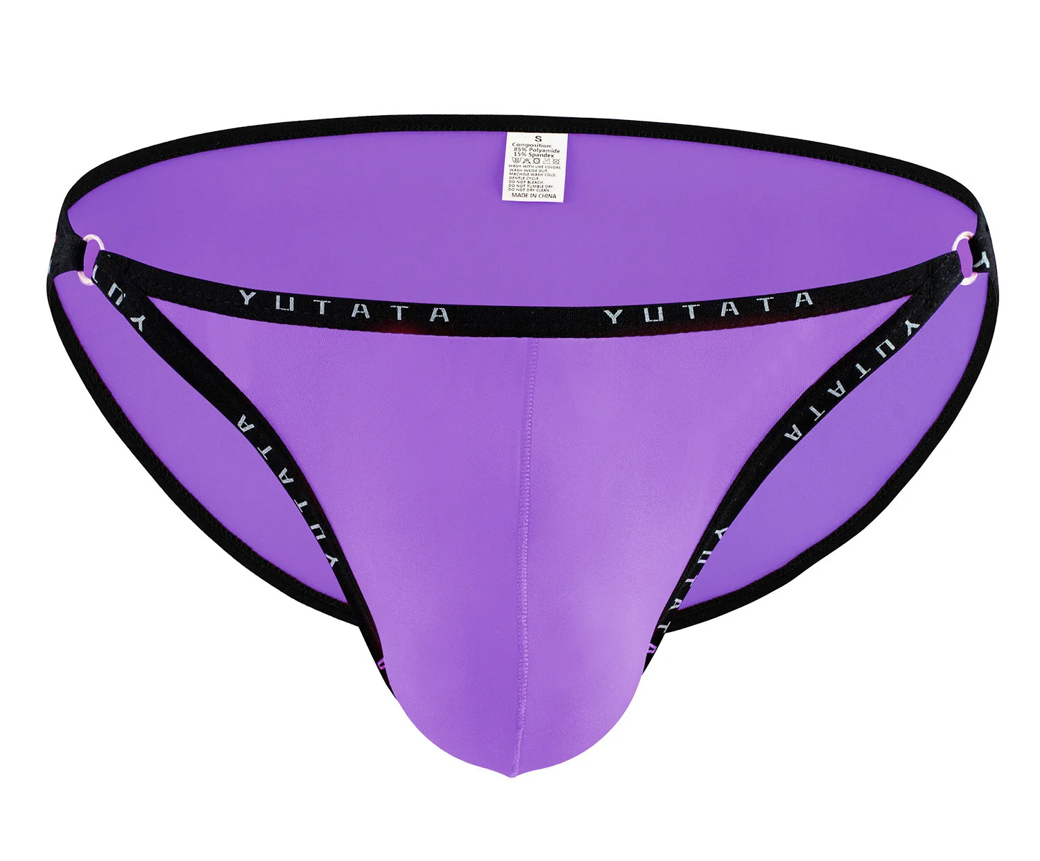 

Mens Ultra Thin Ice Silk High Cut Low Rise Briefs Extra Large Pouch Sexy Sheer Sporty Male Underwear High Leg Underpants