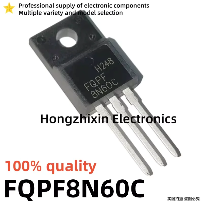 10PCS high-quality FQPF FQPF8N60C TO-220F FQPF10N60C FQPF12N60C FQPF8N60 FQPF10N60 FQPF12N60 8N60C 10N60C 12N60C MOSFET