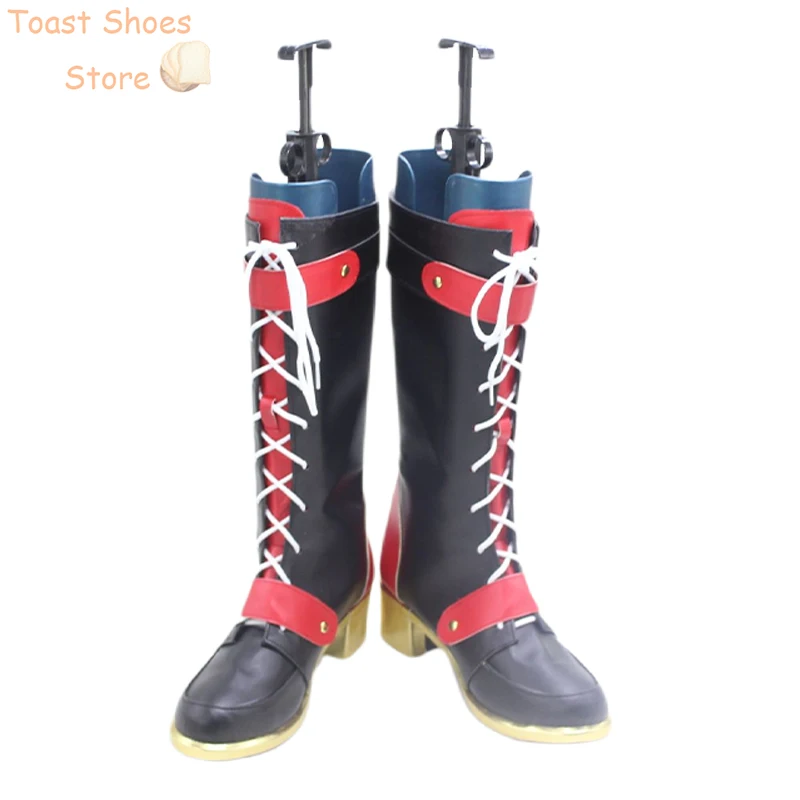 Gioco Ensemble Stars Amagi Hiiro SHIRATORI AIRA Ayase Mayoi Cosplay scarpe PU scarpe Halloween Carnival Boots puntelli Costume Prop