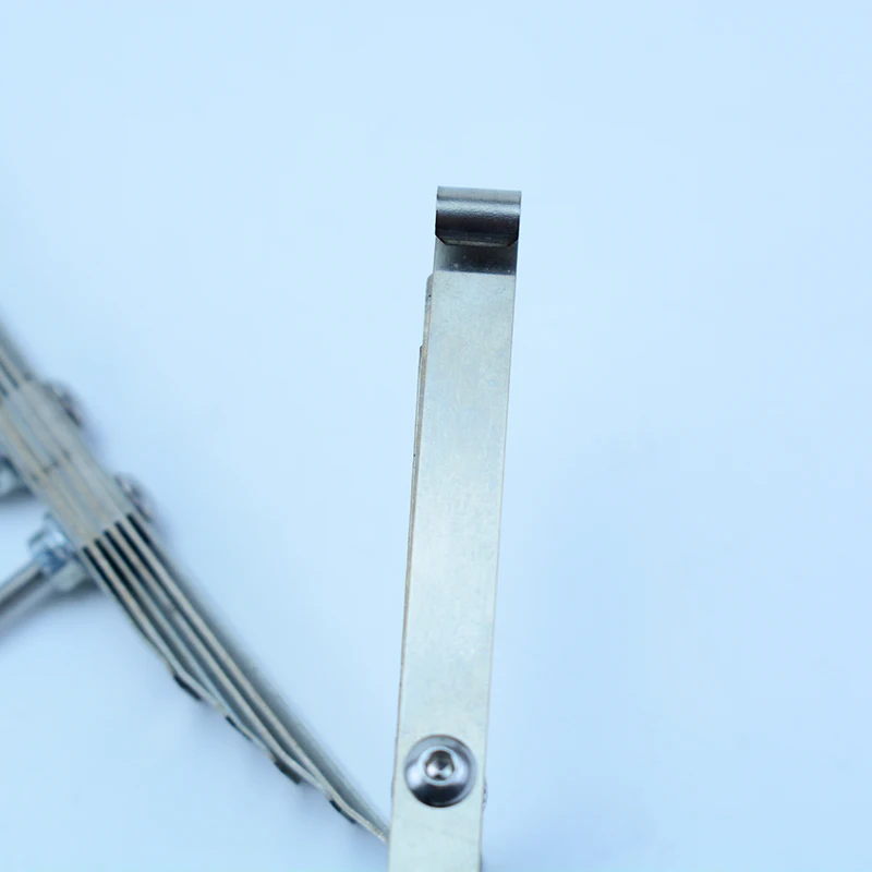 1:14th Scale 2pcs Metal Shock Absorber Leaf Spring for Tamiya RC Truck SCANIA 770S R620 VOLVO BENZ Arocs MAN TGX Car Accessories