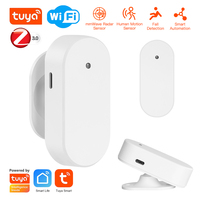 Zigbee 3.0 Human Presence Detector Tuya WiFi MmWave Radar Body PIR Montion Sensor Intensity Detection Works With Home Assistant