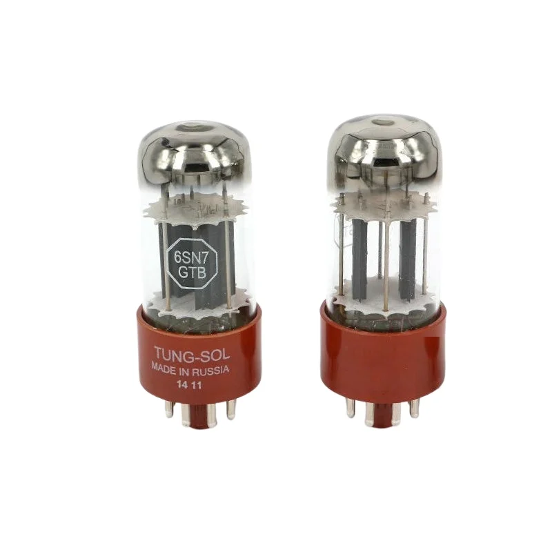 TUNG-SOL  6SN7GTB 6SN7 Vacuum Tube Replaces 6SN7GT 6N8P 6H8C CV181 HIFI Audio Valve Tube Amplifier Kit DIY Matched Quad Aogutx