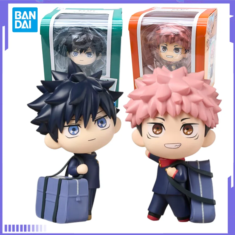 

Original In Stock BANDAI Tekupiku Jujutsukaisen Fushiguro Megumi Yuji Itadori Figure Anime Action Model Collectible Toys Gift