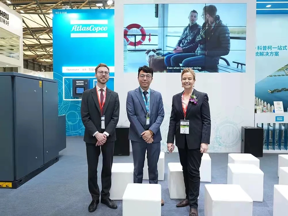 Atlas Copco Screw Air Compressor Head Air End 1616671280 1616671290