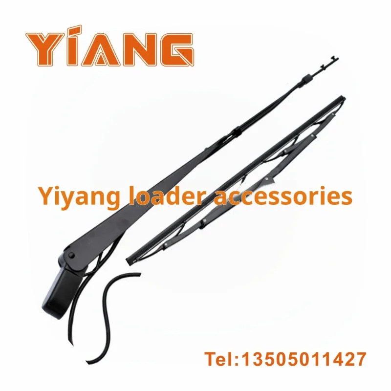 For Lonking Loader Parts 855B 833B 50C 853D 855D Forklift Single Lever Wiper Assembly Wiper Motor Parts