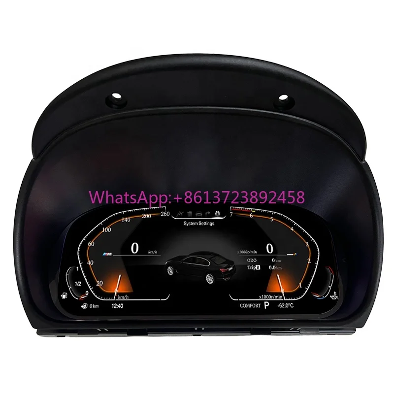 

Coika Digital Multifunction LCD Cluster Display Instrument Upgrade for LCD Dashboard Speedometer