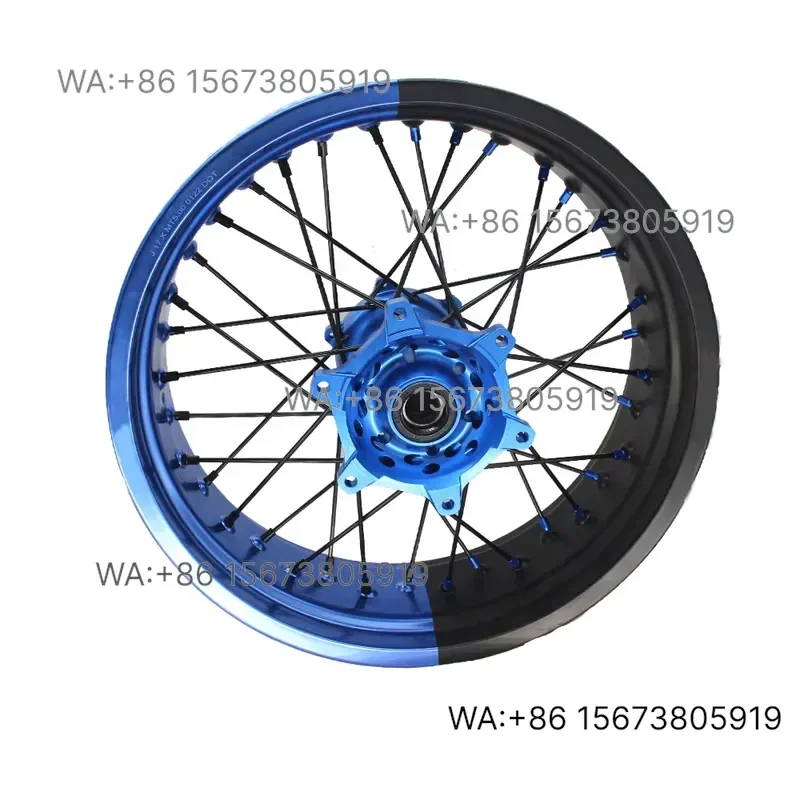 For  Wmwmnu  OEM Dirt Bike Front Supermoto Wheel Alloy Rim Replacement New 1 Year Warranty MOQ 1 Set