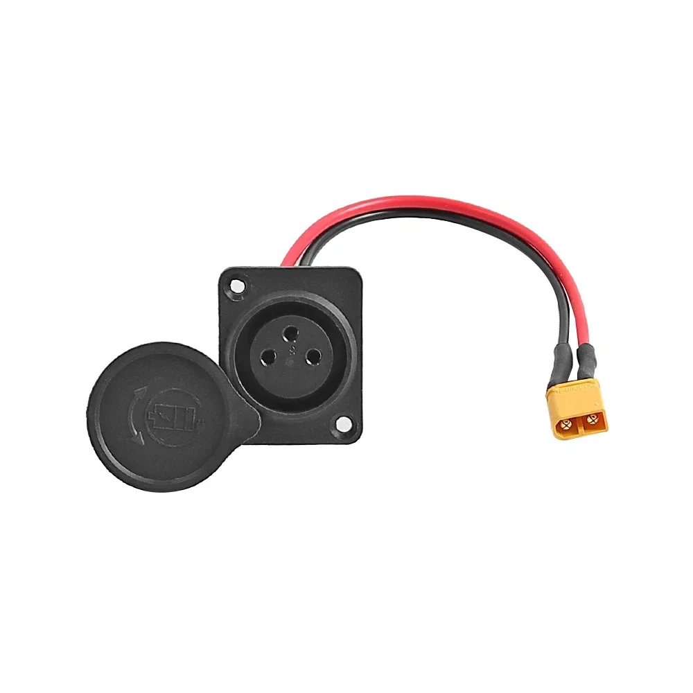 For INOKIM OXO OX Electric Scooter Accessories Charging Socket XLR Cannon 3-Pin Charge Plug Power Port view 3