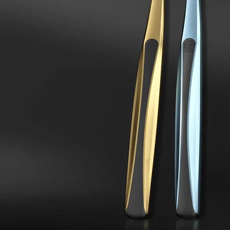 Light luxury U-shaped clean toothbrush with fine filaments and soft bristles, big head toothbrush for men and women's families
