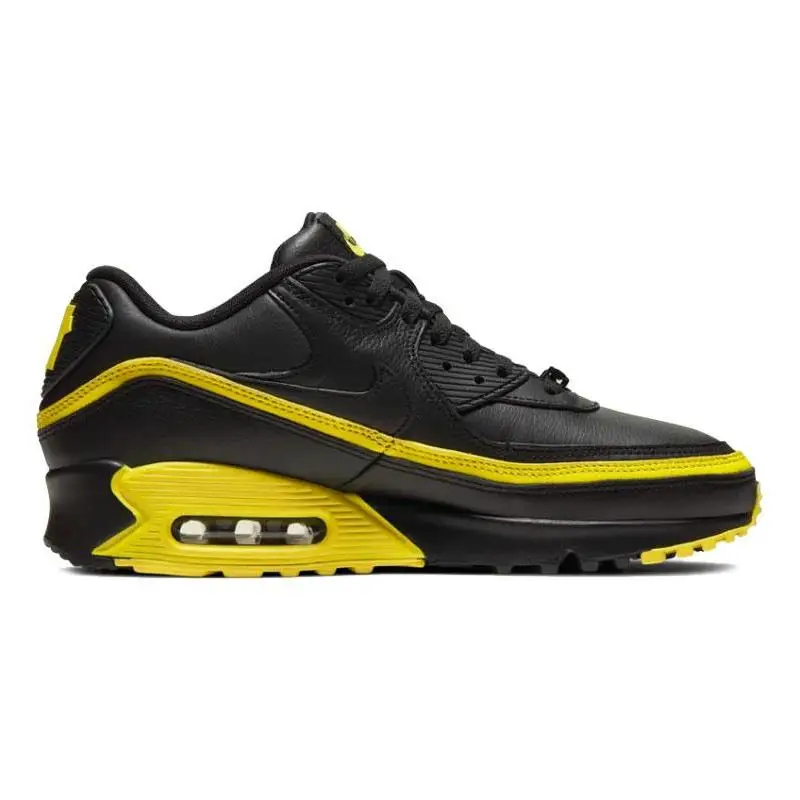  Nike Air Max 90 Undefeated Black Optic Yellow Sneakers shoes CJ7197-001