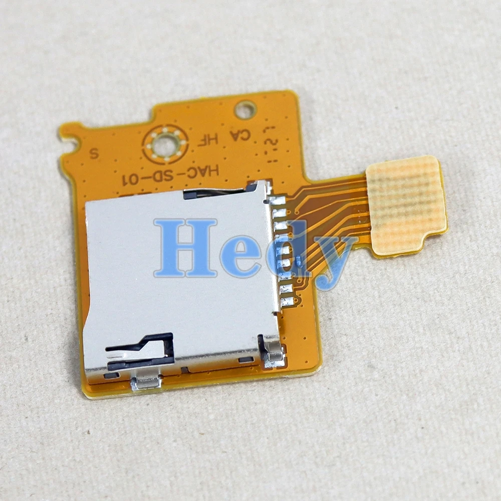 1PC マイクロ Sd Tf カードスロットソケットボードの交換ニンテンドースイッチゲームコンソールカードリーダースロットソケット