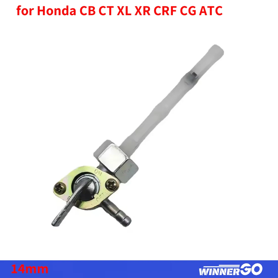 14mm Fuel Tank Switch Cock Tap Valve Petcock For Honda CB XL XR XR50 CRF50 CG125 Z50 Z50R ATC185 NC50 XL80 ATC200 CB125