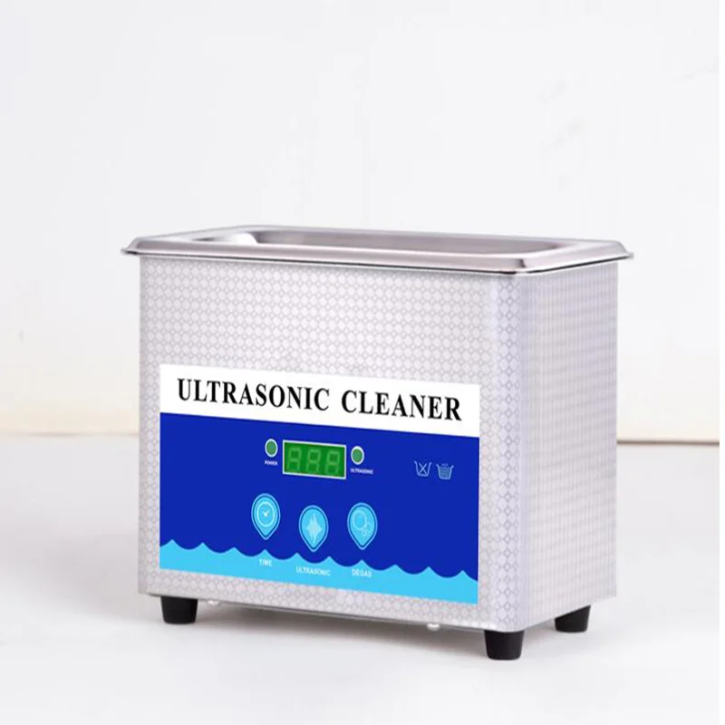 0.8L Stainless Steel Digital Ultrasonic Cleaner Machine Jewelry Eye Glasses Ultra Sonic Cleaning Machine Timing Function DK-008