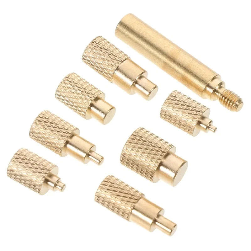 Adaptateur de pointe de fer à souder pour écrous à insertion thermique, tailles M2 M3 M4 M5 M6 M8, kit de pointes de fer pour écrous à insertion thermique pour imprimante 3D, accessoire pour écrous à fusion à chaud