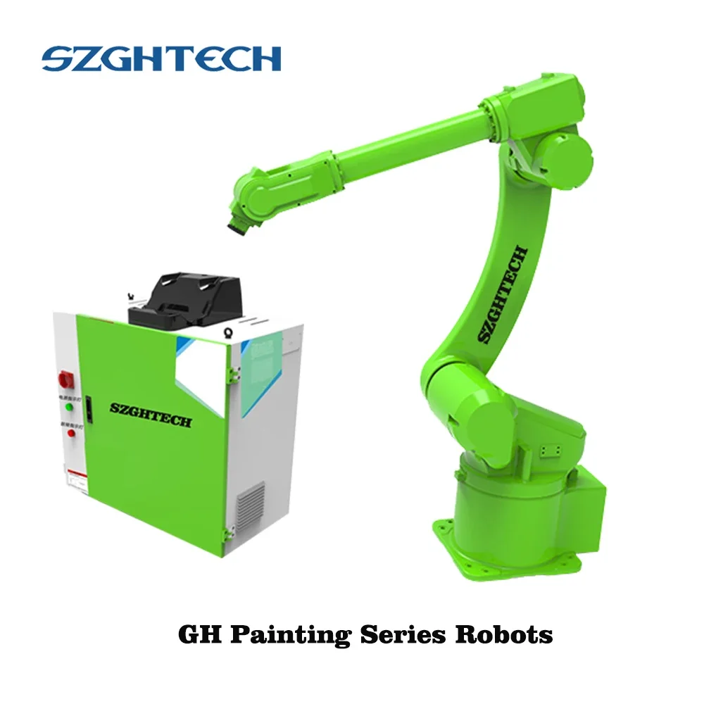 SZGH High Speed 6 Axis  Payload 6 KG Robotic  for Industrial Use Car Painting Robot Arm