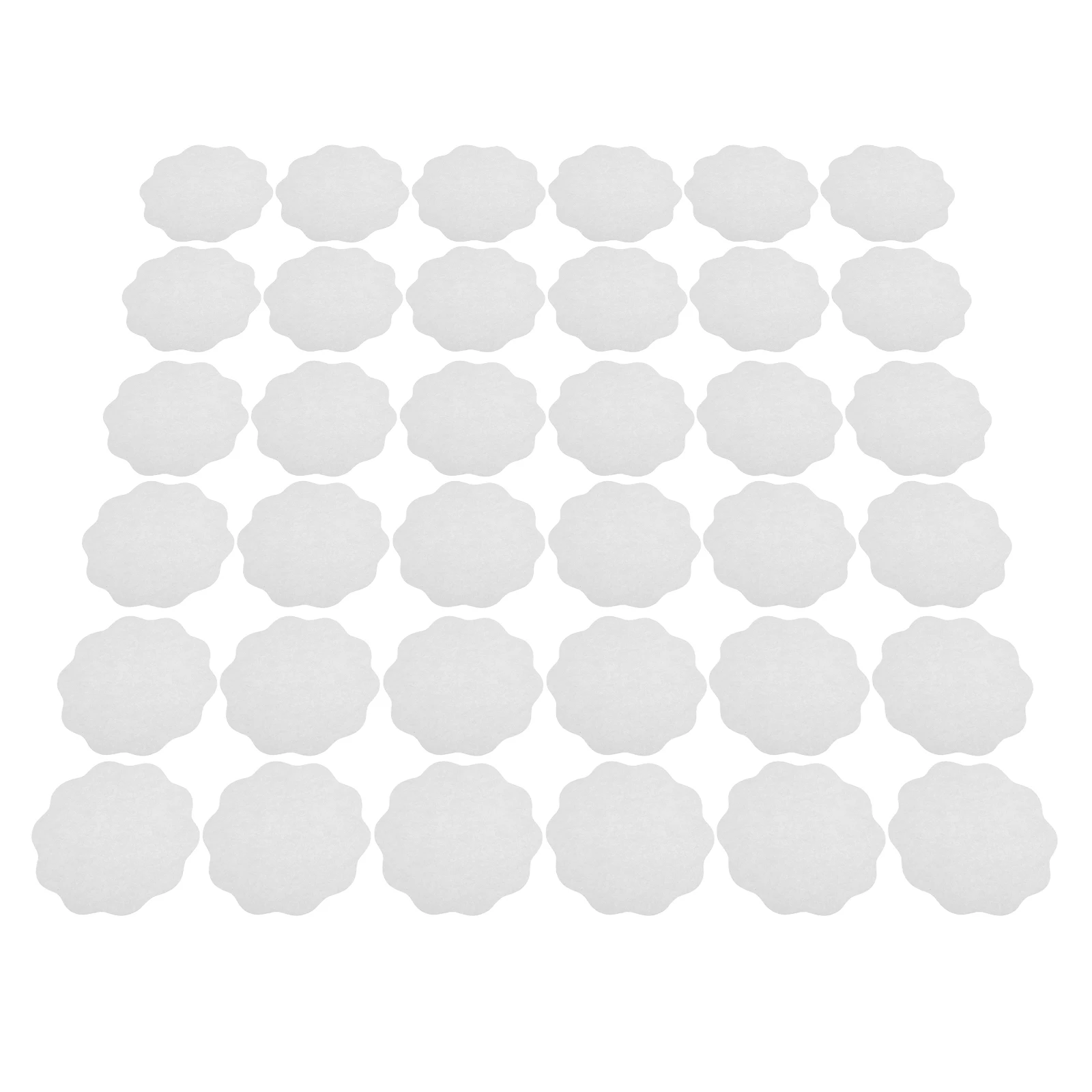 

500pcs Drink Sealing Film Baking Parchment Paper Greaseproof Liners 11 5cm White Round Waterproof Non Greasy Kitchen Use