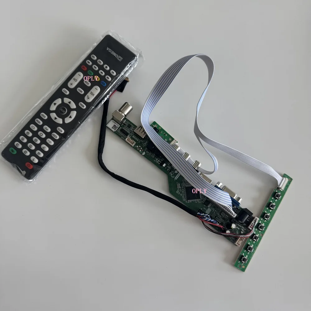 

For LG LP140WD2 LP140WD2-TLB1 1600X900 14" TV Controller board kit HDMI-compatible RF USB AV VGA LED Screen monitor LED