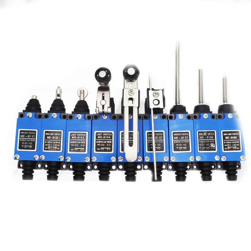 ME-8108 Limit Travel switch 8104 8111 8112 8122 8166 9101 AC250V 5A Rotary Roller Lever Sealed Industrial Machine Limit Switch