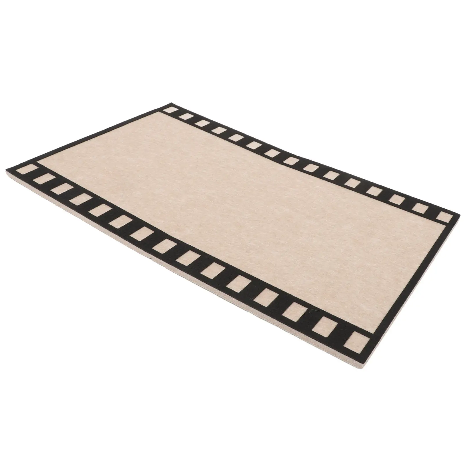 

Retro Filmstrip Felt Bulletin Board Soft Memo Photo Frame Multifunctional Display for Home Office Felt Memo Strip
