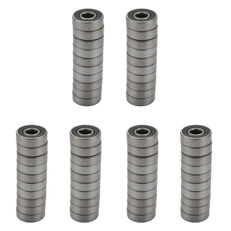 60 Pack 608-2RS Kugellager-Doppel Rubber Sealed Miniatur-rillenkugellager (8Mm X 22Mm X 7Mm)